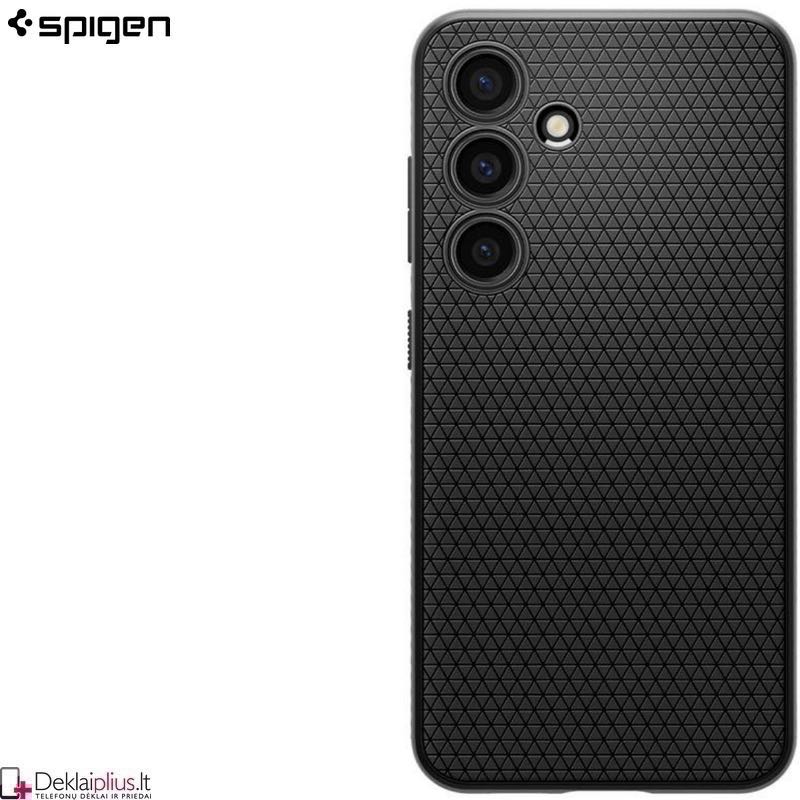 Spigen Liquid Air dėklas - juodas (Samsung S24) Spigen Liquid Air dėklas - juodas (Samsung S24)